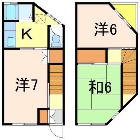 メイプルみなみの物件間取画像